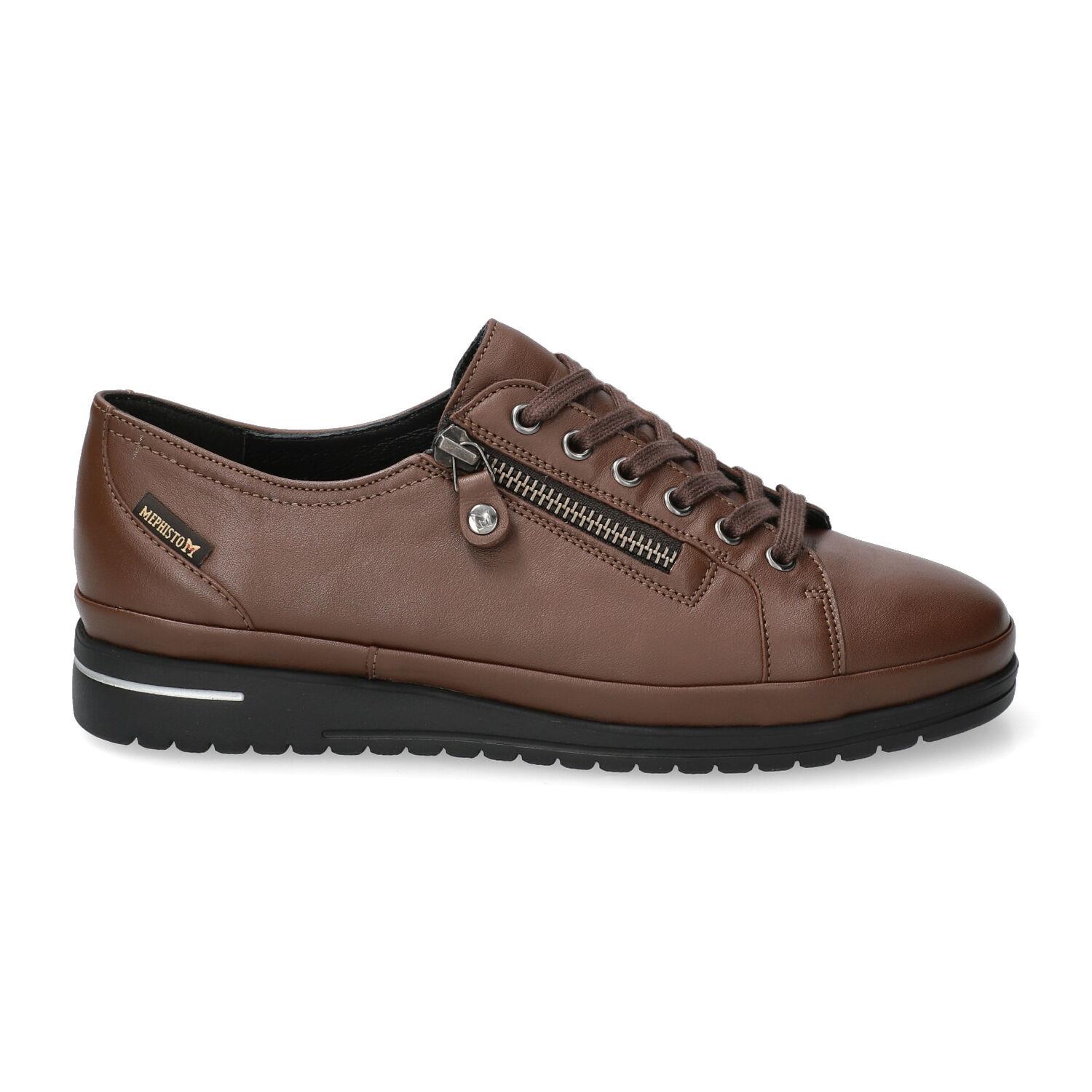 lacets femme modèle June marron - Mephisto